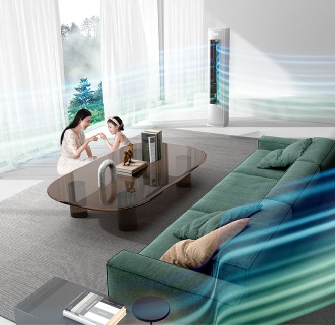 信新风空调X3Pro柜机智能省电更舒适尊龙凯时APP高品质客厅空调推荐：海